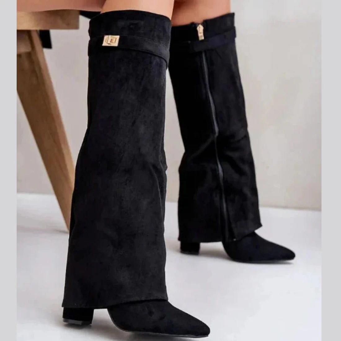 Shikol Shark Fold-Over Lock Boots