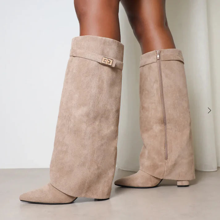 Shikol Shark Fold-Over Lock Boots