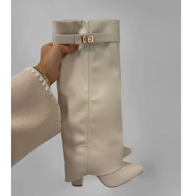 Shikol Shark Fold-Over Lock Boots