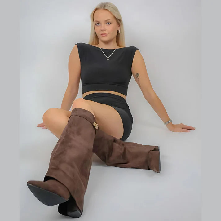 Shikol Shark Fold-Over Lock Boots